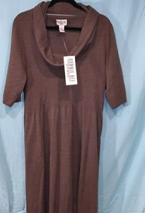 Robbie Bee Brown Dress (NWT)